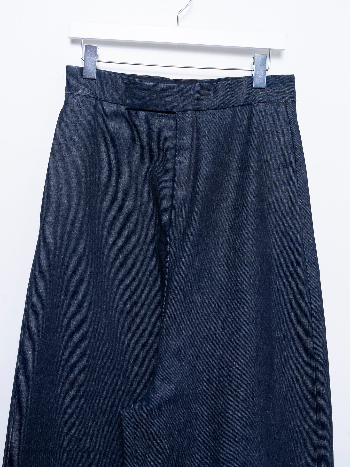 Wide Raw Denim Jeans