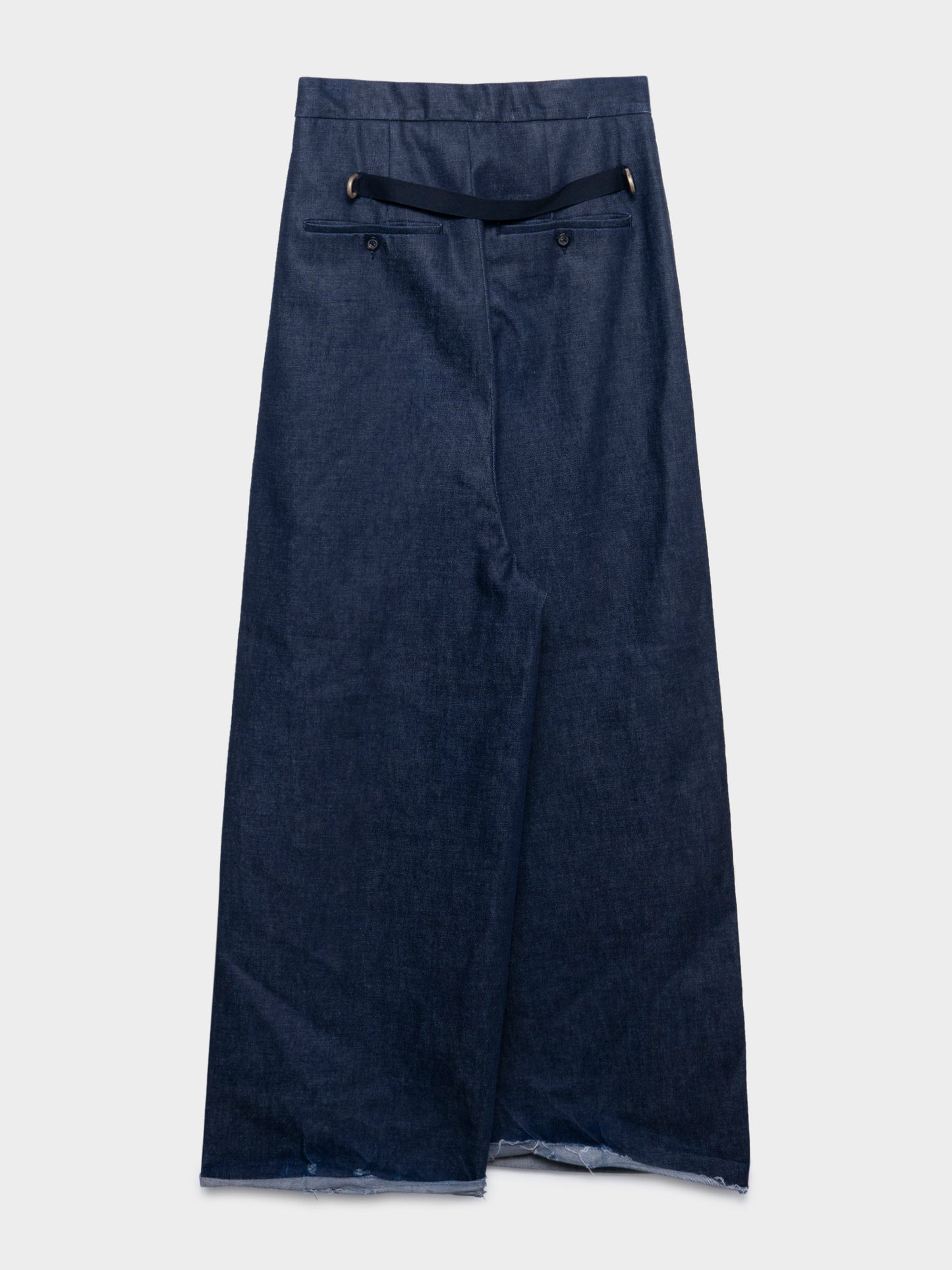Wide Raw Denim Jeans