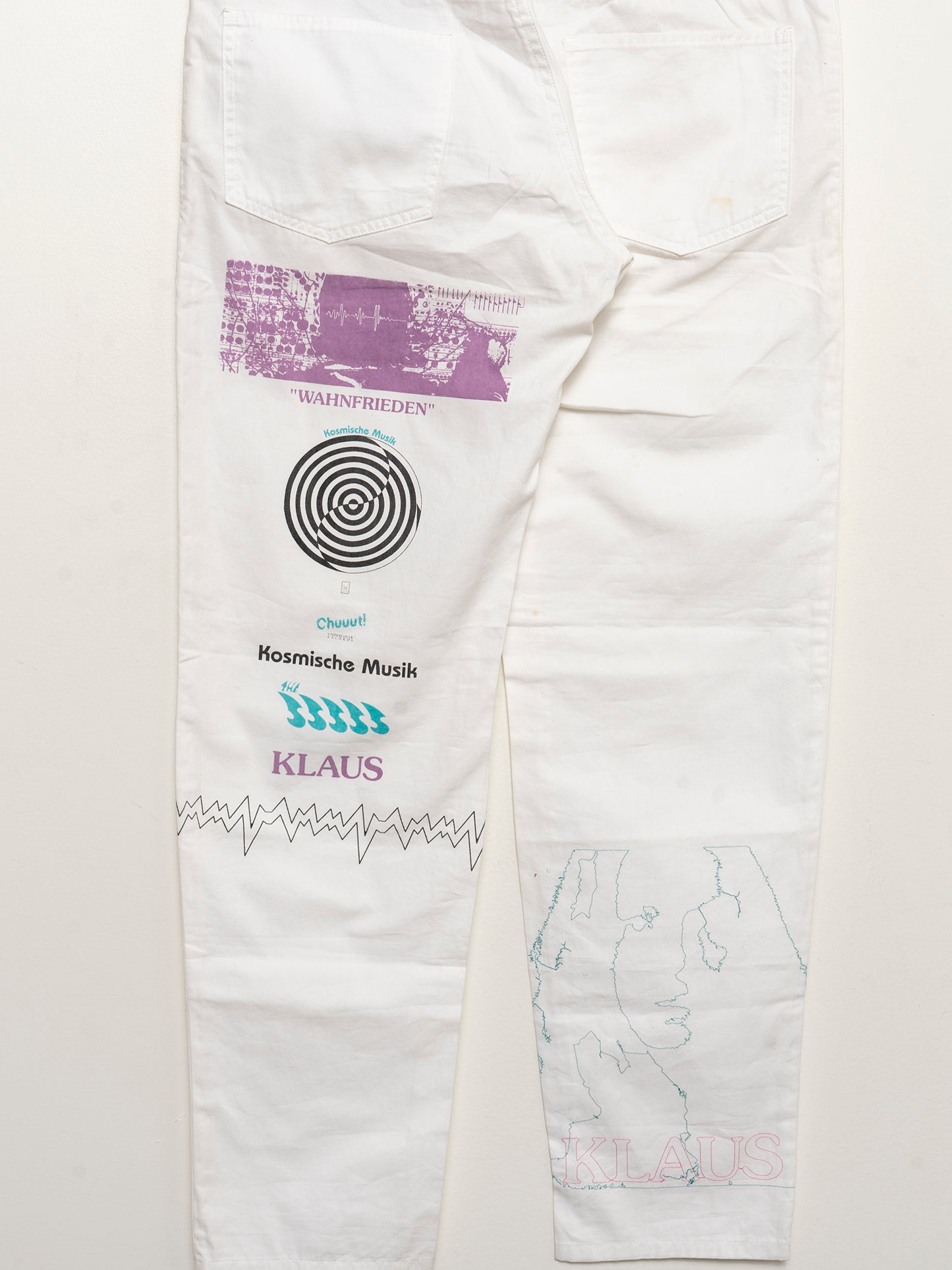 Embroidered Klaus Pants