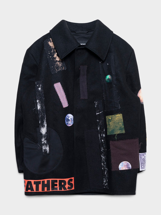 Redux Sterling Ruby Caban Patch Coat