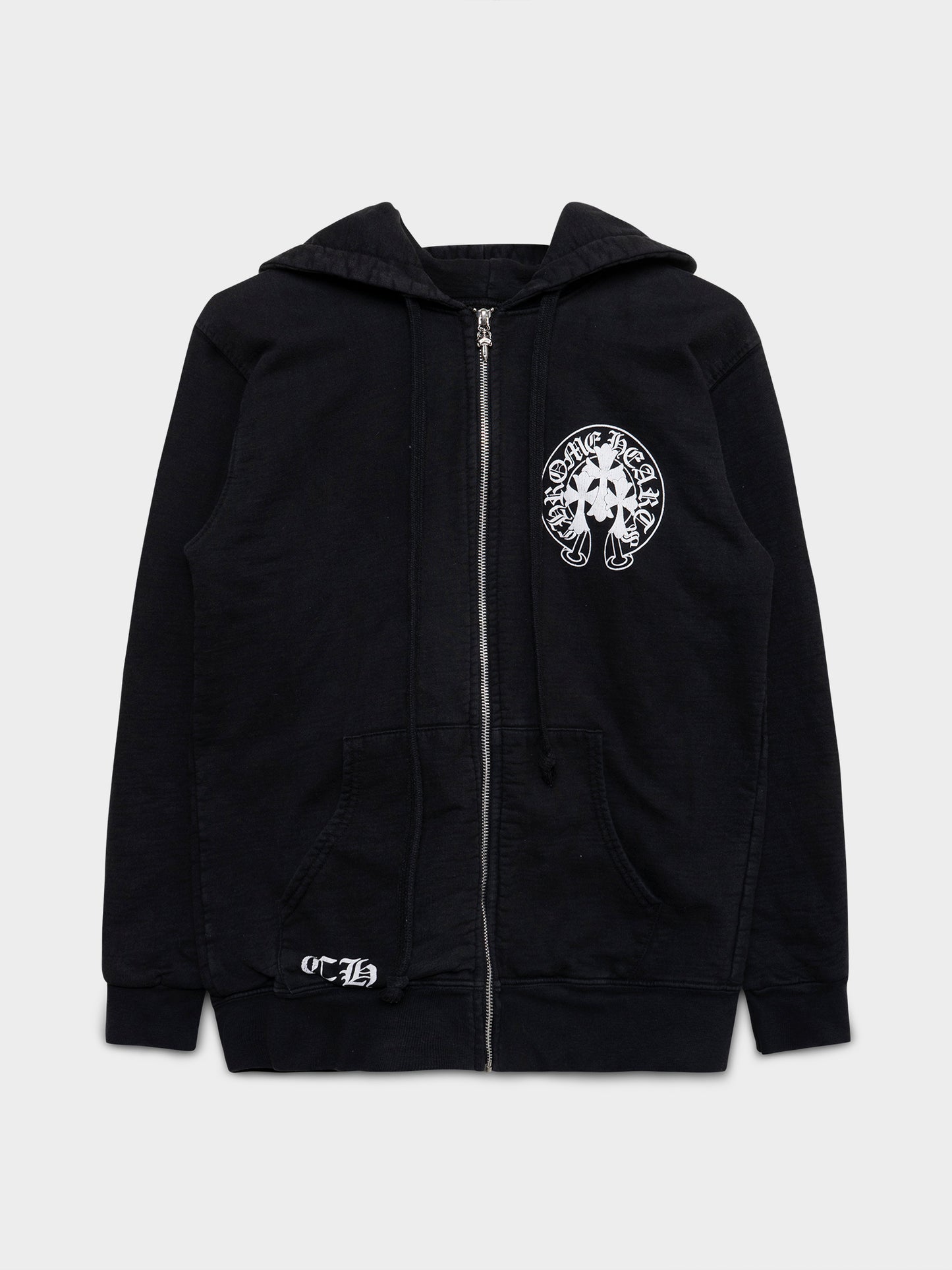 Triple Cross Zip-Up Hoodie
