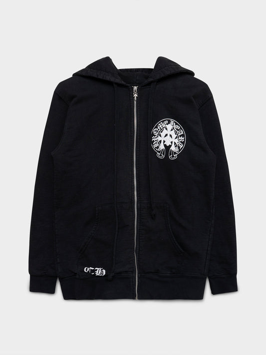 Triple Cross Zip-Up Hoodie