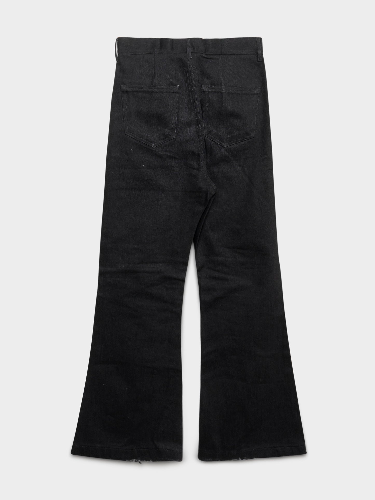 Luxor Bolan Raw Denim Flared Jeans
