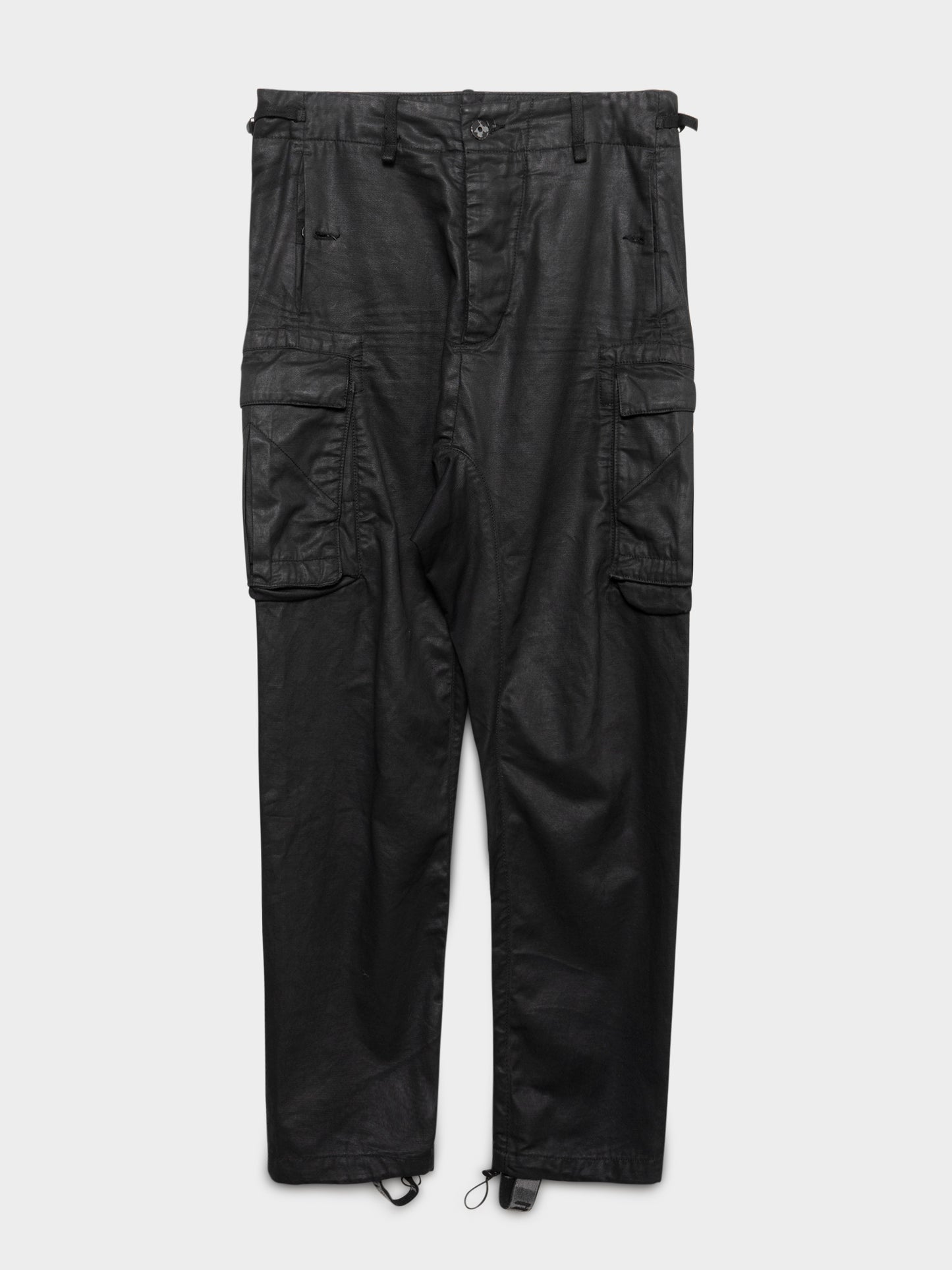 Waxed Cargo Pants