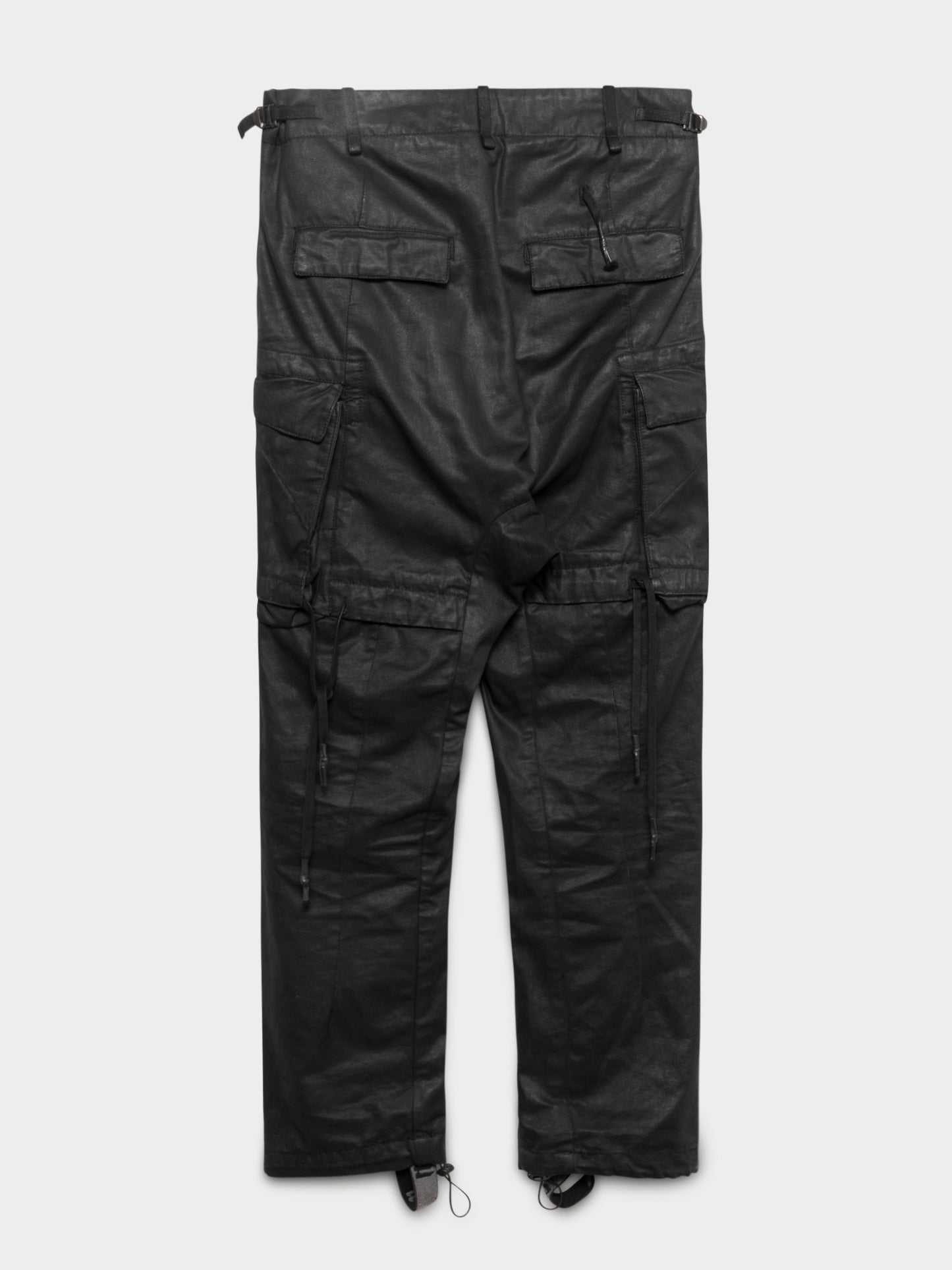 Waxed Cargo Pants