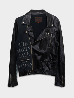 SS06 'T' Klaus Leather Rider Jacket