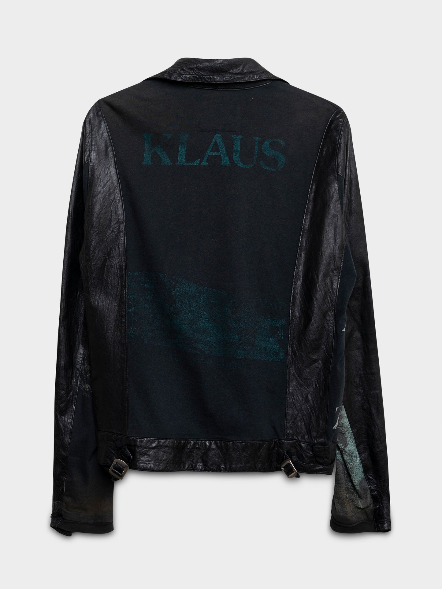 SS06 'T' Klaus Leather Rider Jacket