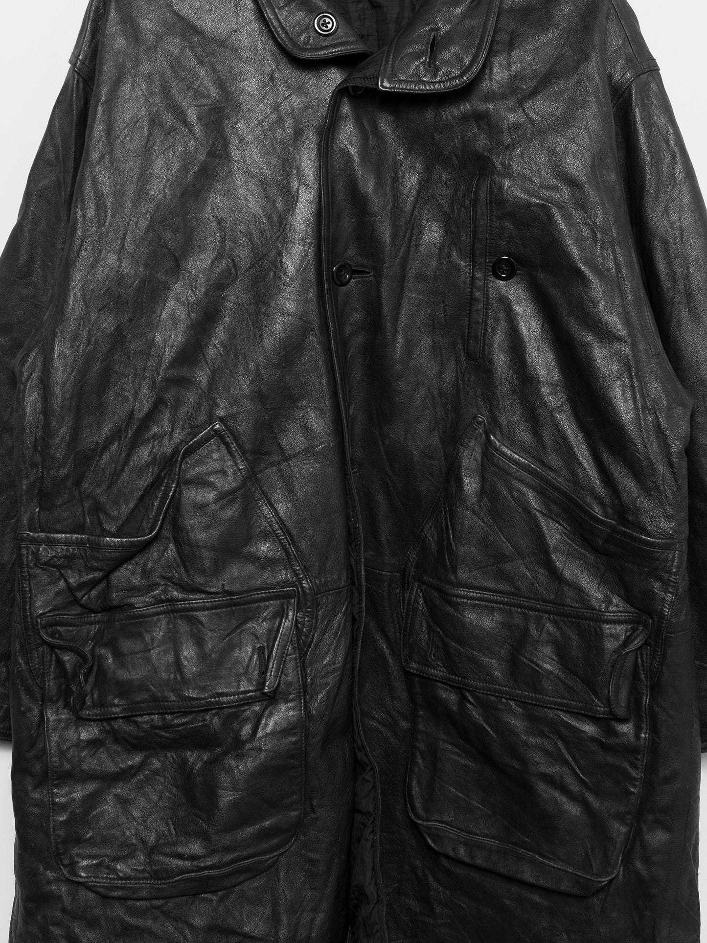 Sport Leather Reversible Parka