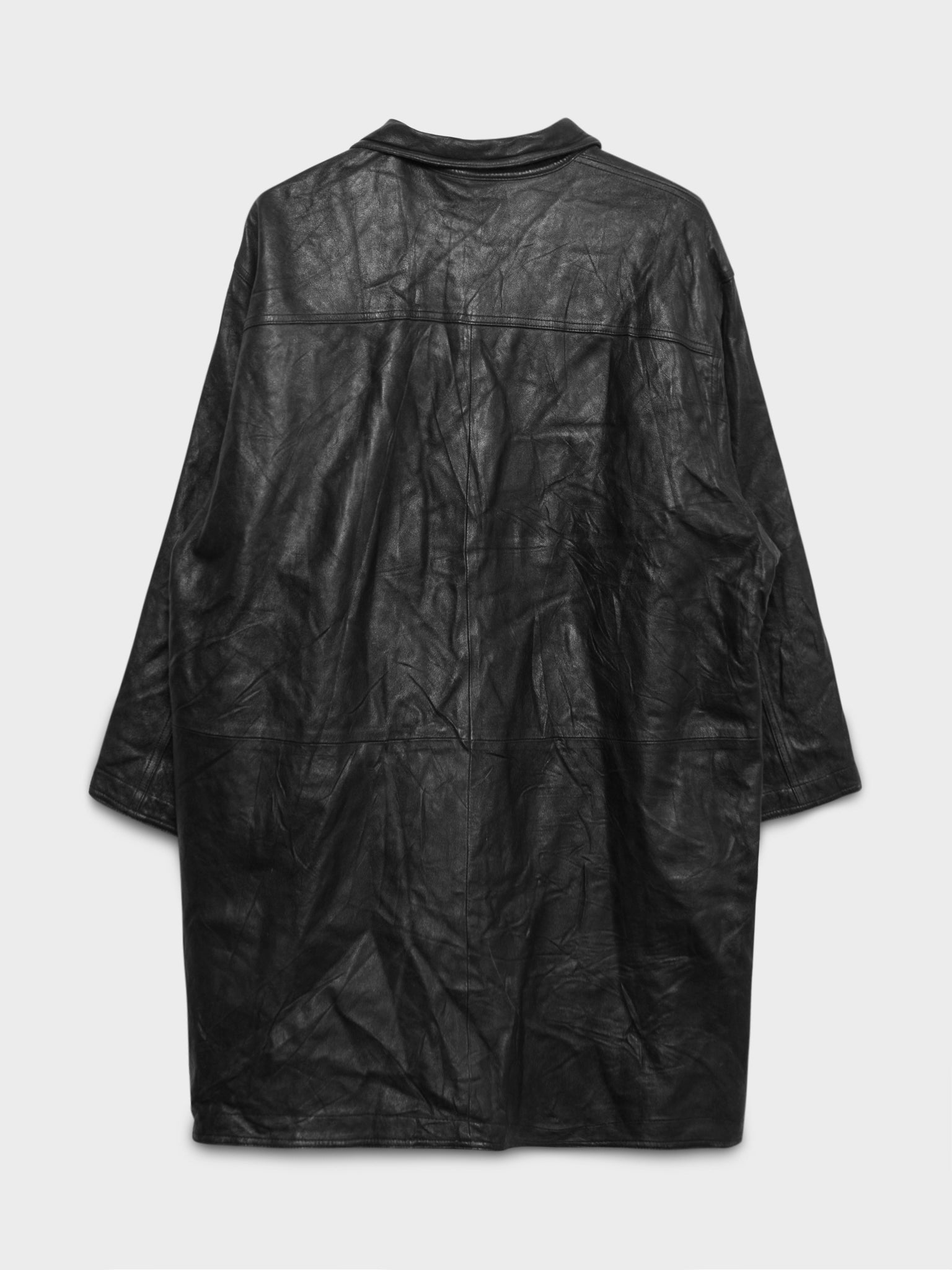 Buy Issey Miyake Sport Leather Reversible Parka Online at Groupie