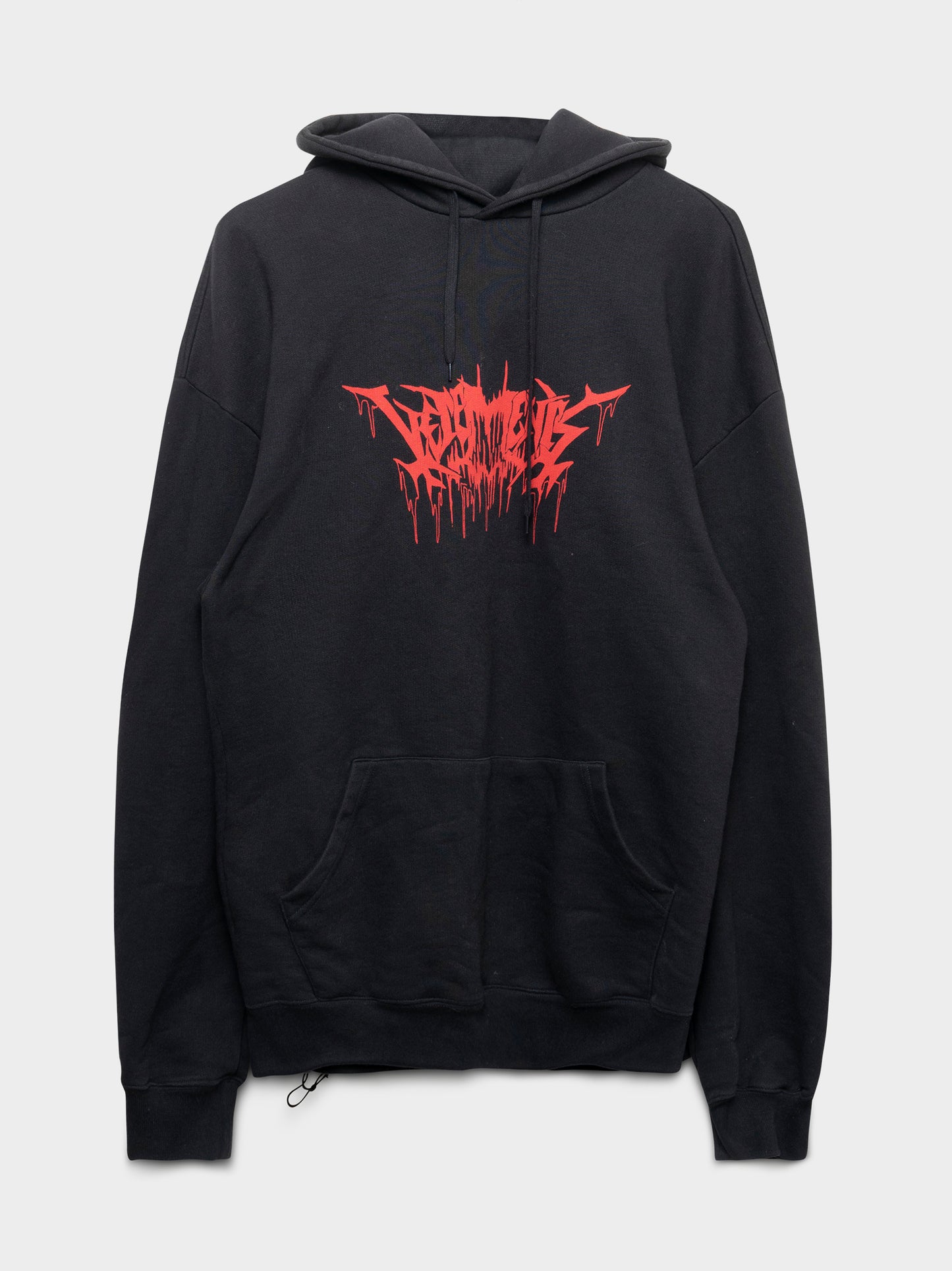 AW18 Metal Tour Blood Logo Hoodie