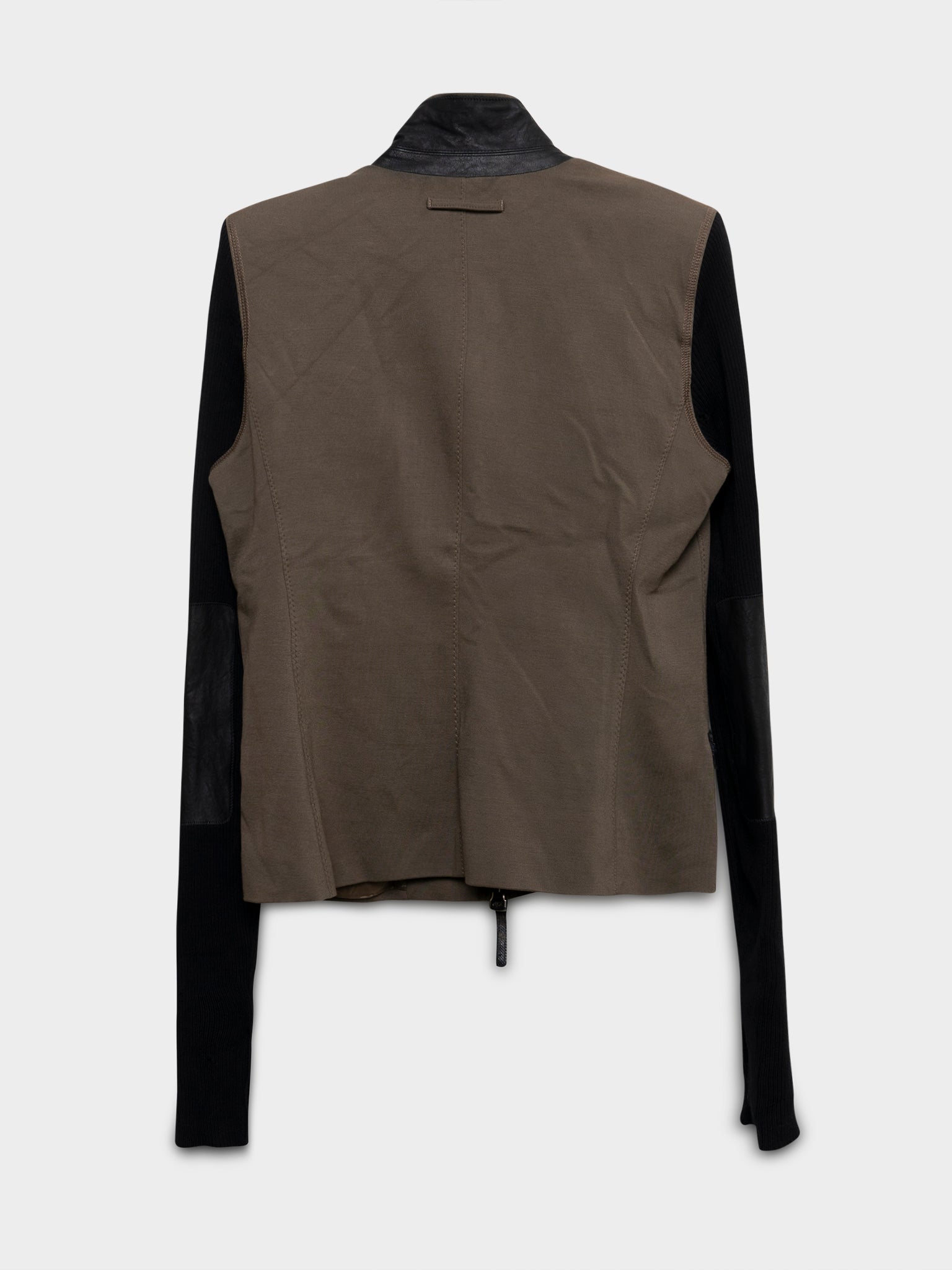 Buy Jean Paul Gaultier SS09 Leather-Trimmed Jacket Online at Groupie