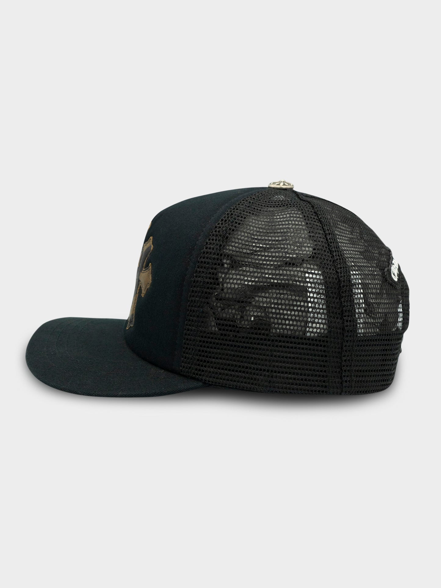 Triple Cross Patch Camo Trucker Hat