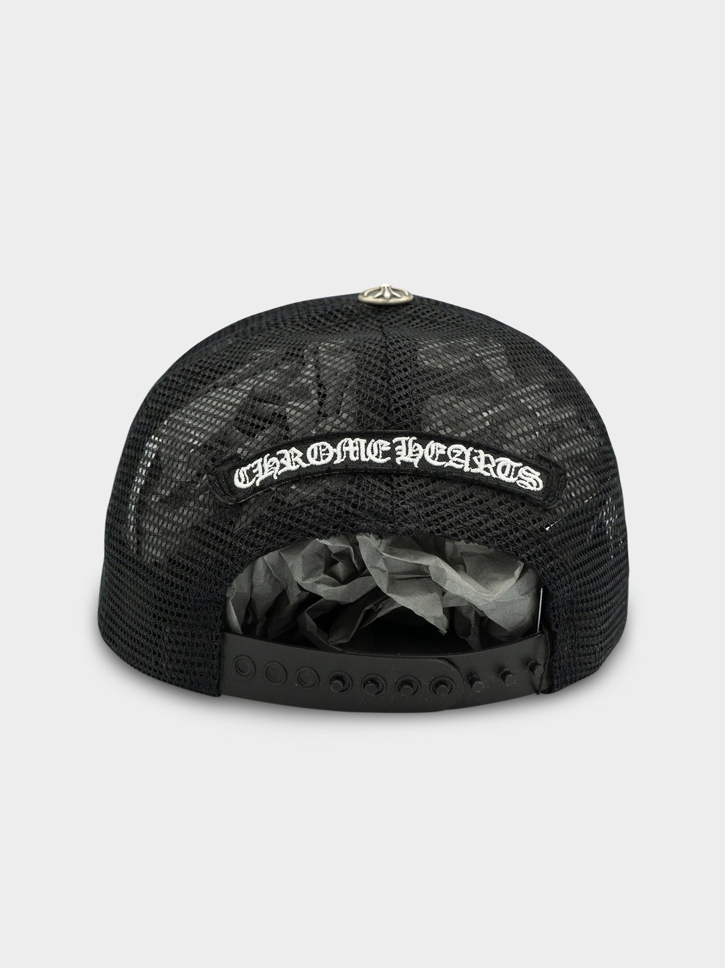 Triple Cross Patch Camo Trucker Hat