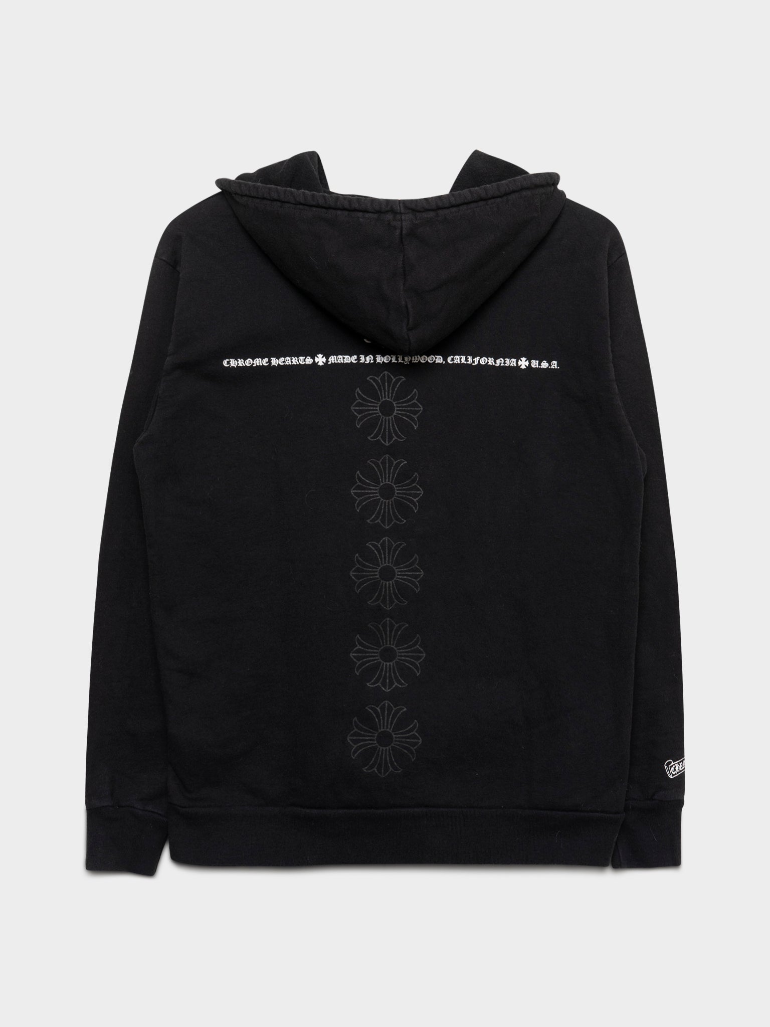 Buy Chrome Hearts Horseshoe & Plus Zip-up Hoodie Online at Groupie