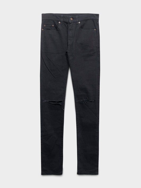 Ripped Knee D02 Skinny Jeans