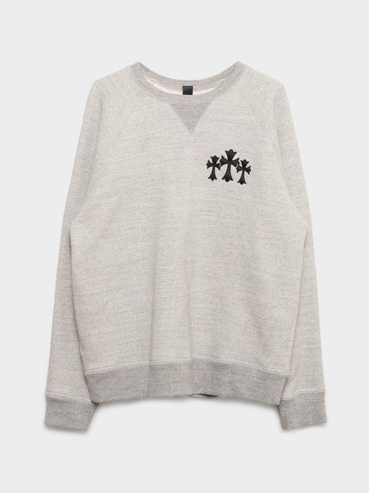 7-11 Triple Cross Embroidered Crewneck