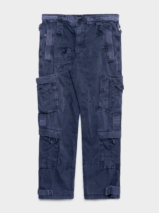Grey Military Cargo Pants