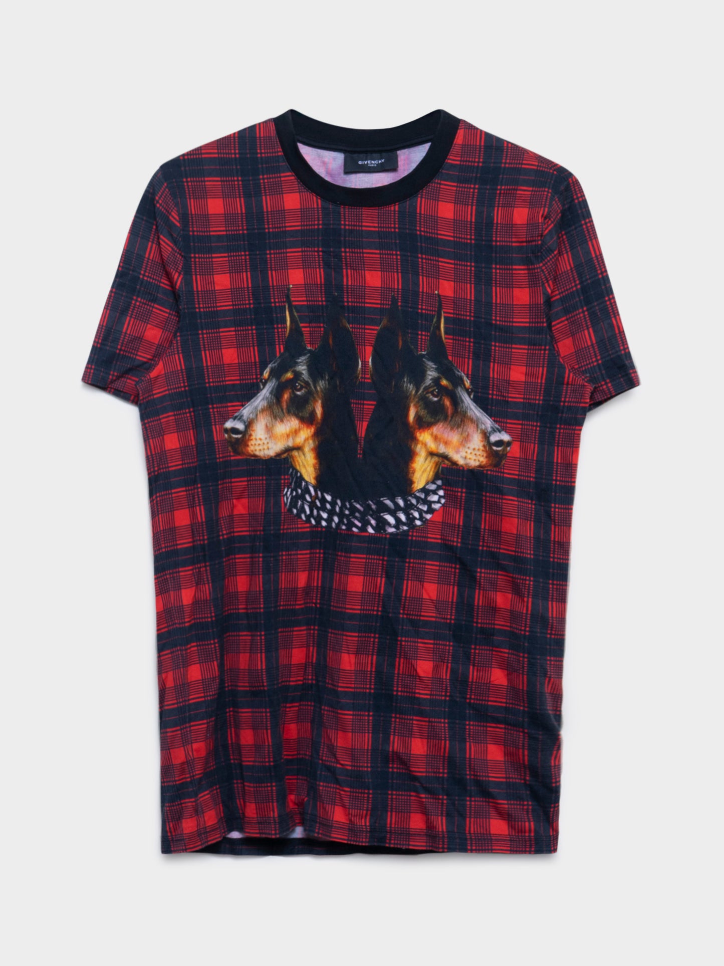 Tartan Doberman T-shirt