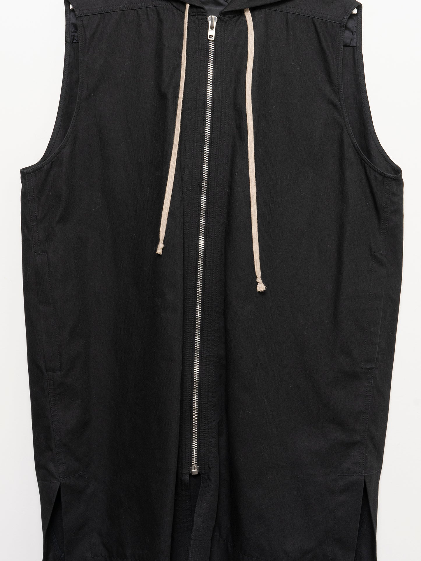 Long Hooded Vest