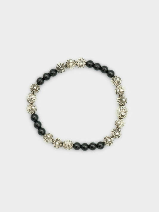 Black Bead Bracelet