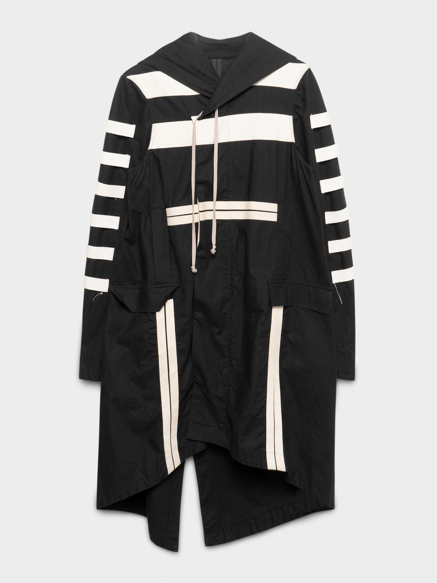 'Island' Runway Belted Parka