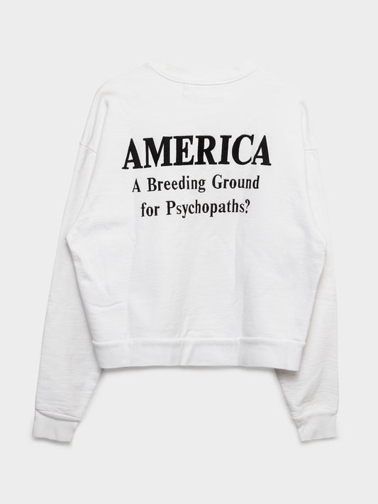 America Psychopath Crewneck