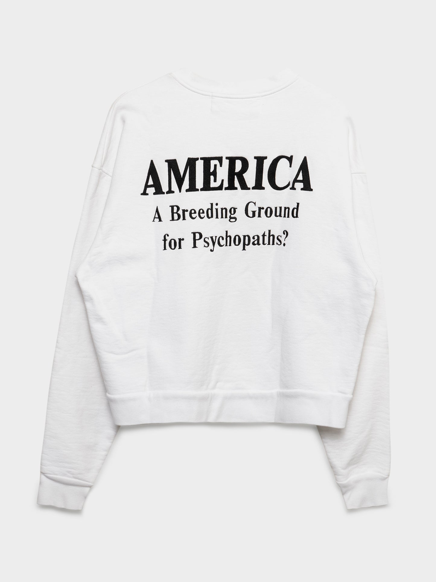 America Psychopath Crewneck