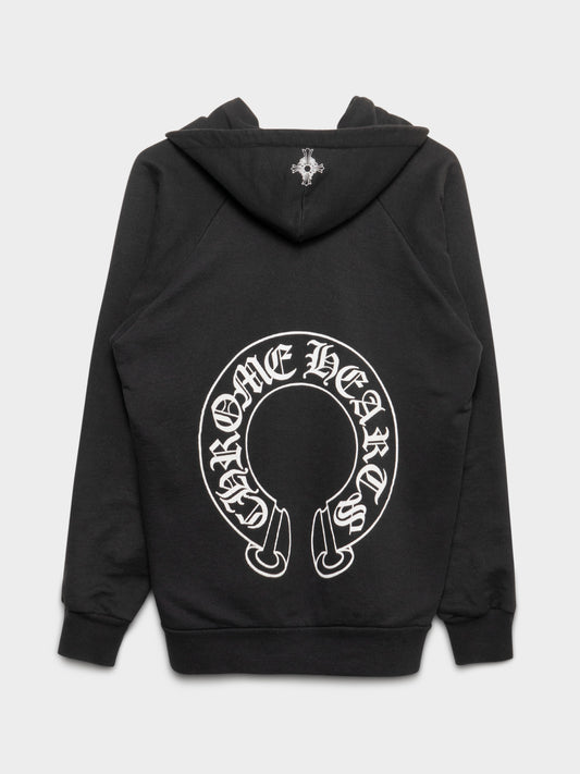 Vintage Thermal Zip-Up Hoodie