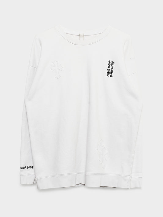 YNOT Patched Crewneck