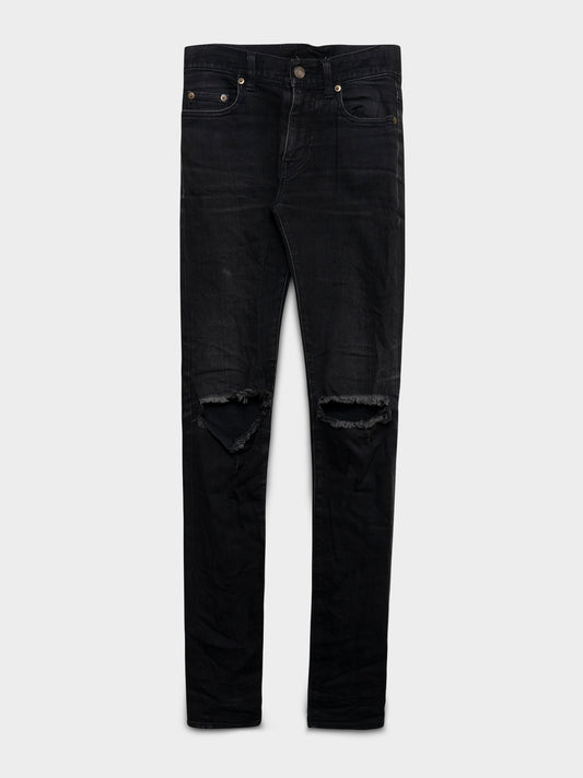 Double Ripped Knee D02 Jeans