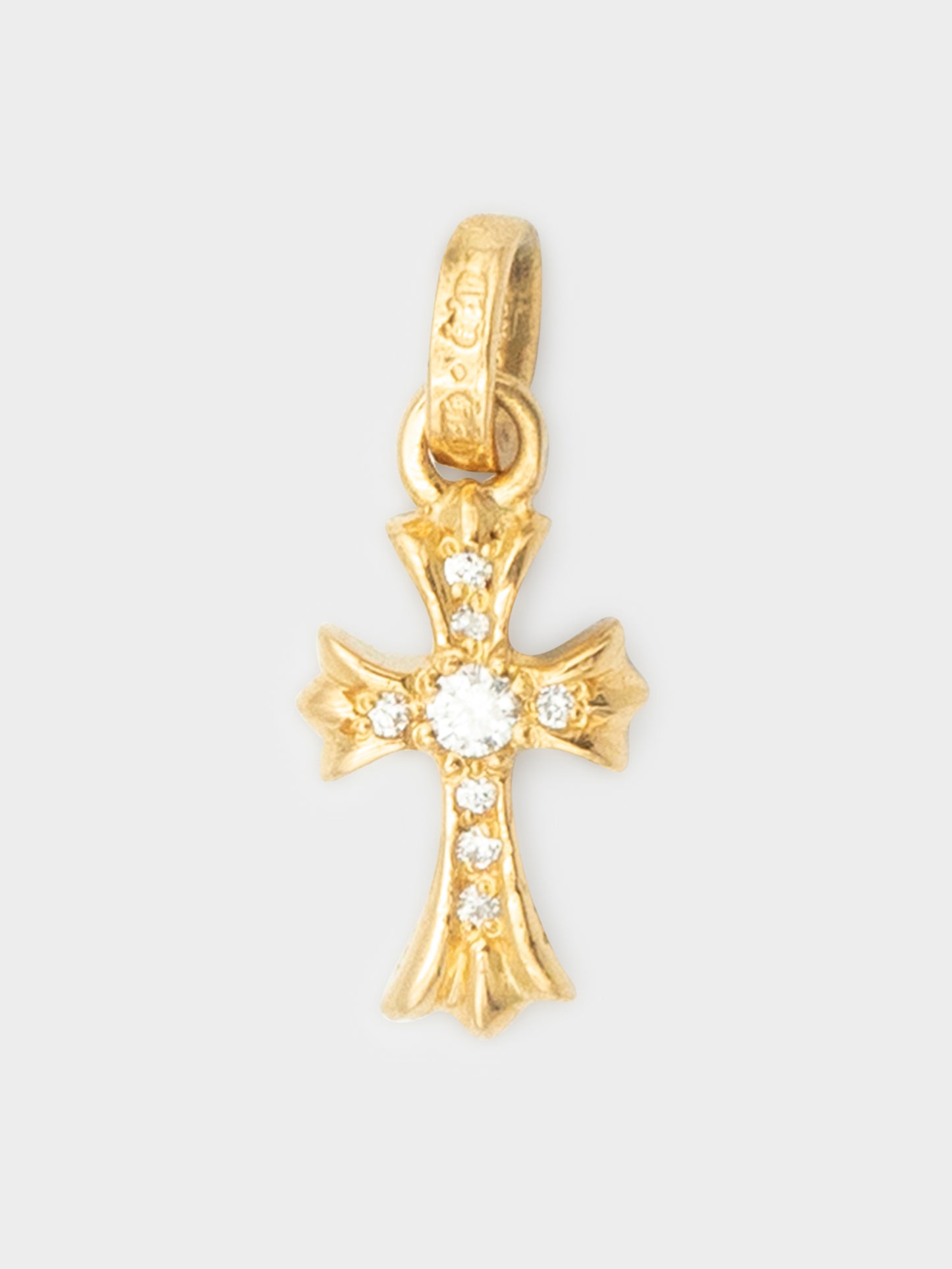 22k Pavé Diamond Baby Fat