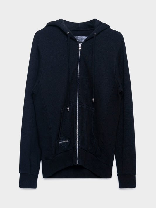 Plus Patch Zip Up Hoodie