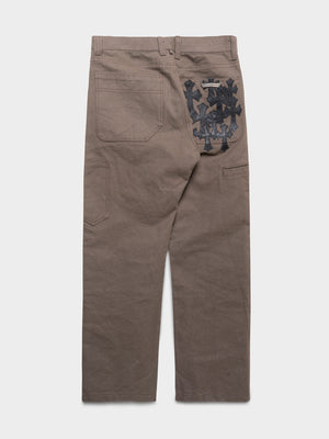 Flooded Brown Carpenter Pants