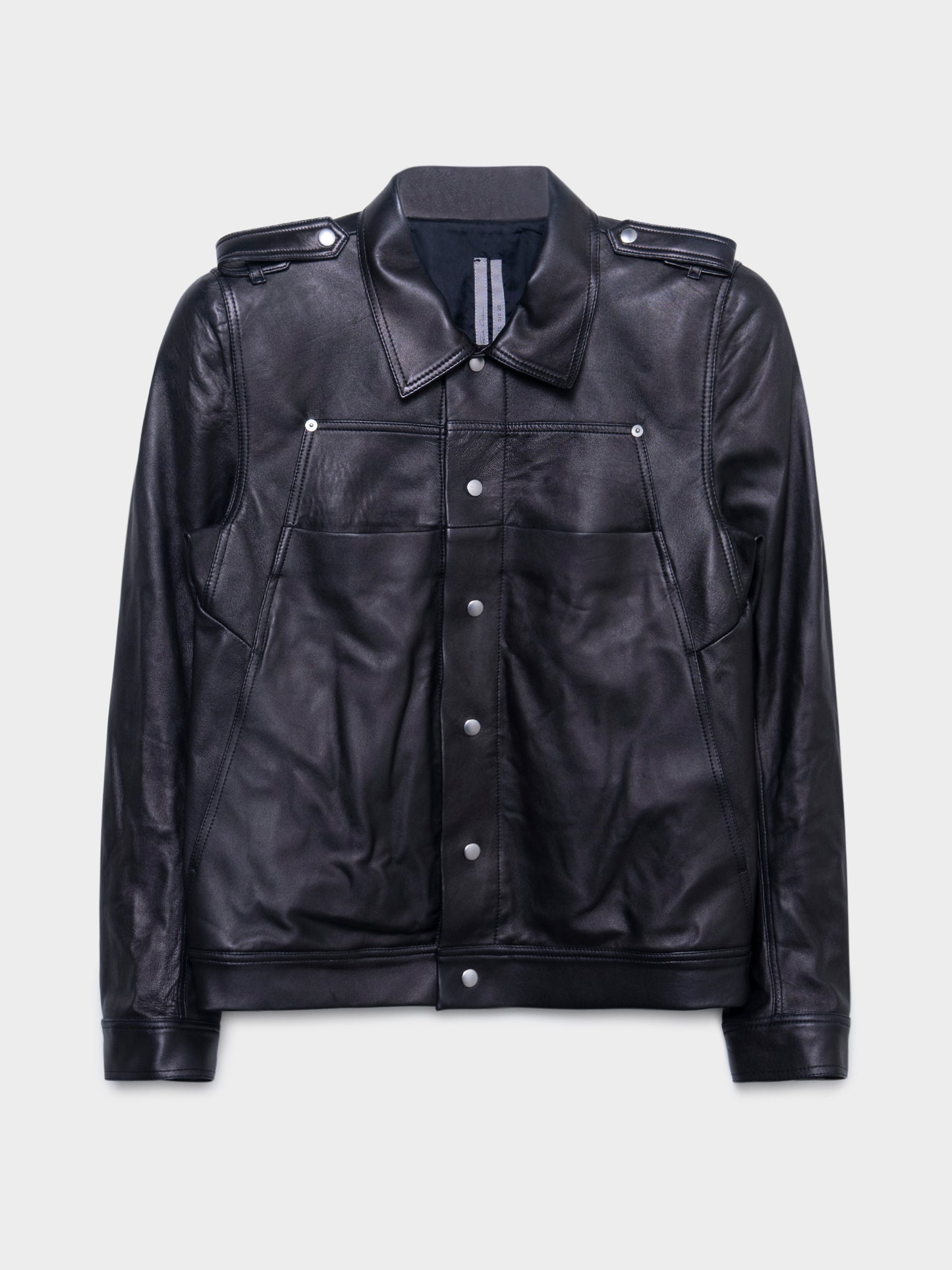 ‘Tecuatl’ Lamb Leather Jacket
