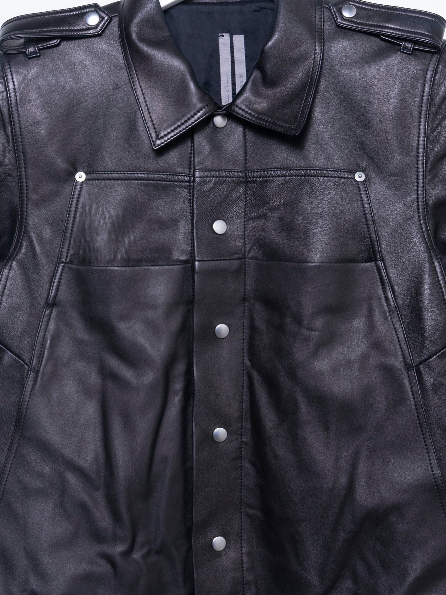 ‘Tecuatl’ Lamb Leather Jacket