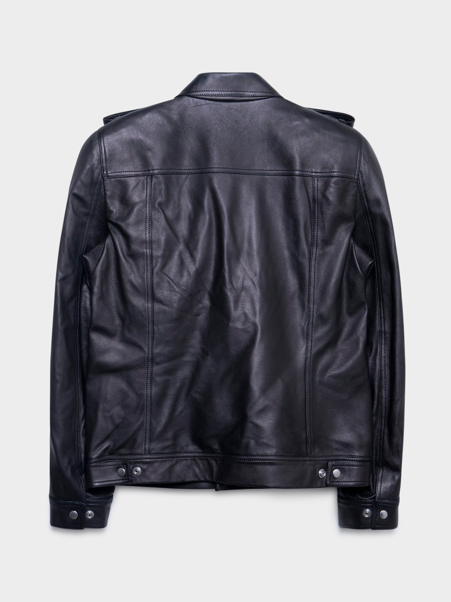 ‘Tecuatl’ Lamb Leather Jacket