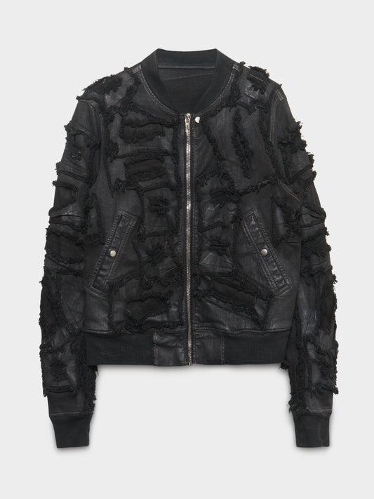 Slashed Bomber Jacket