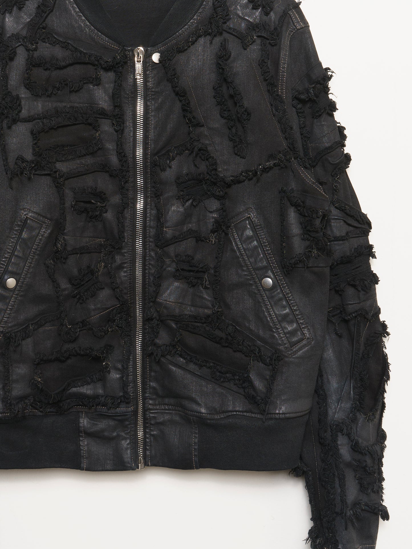 Slashed Bomber Jacket