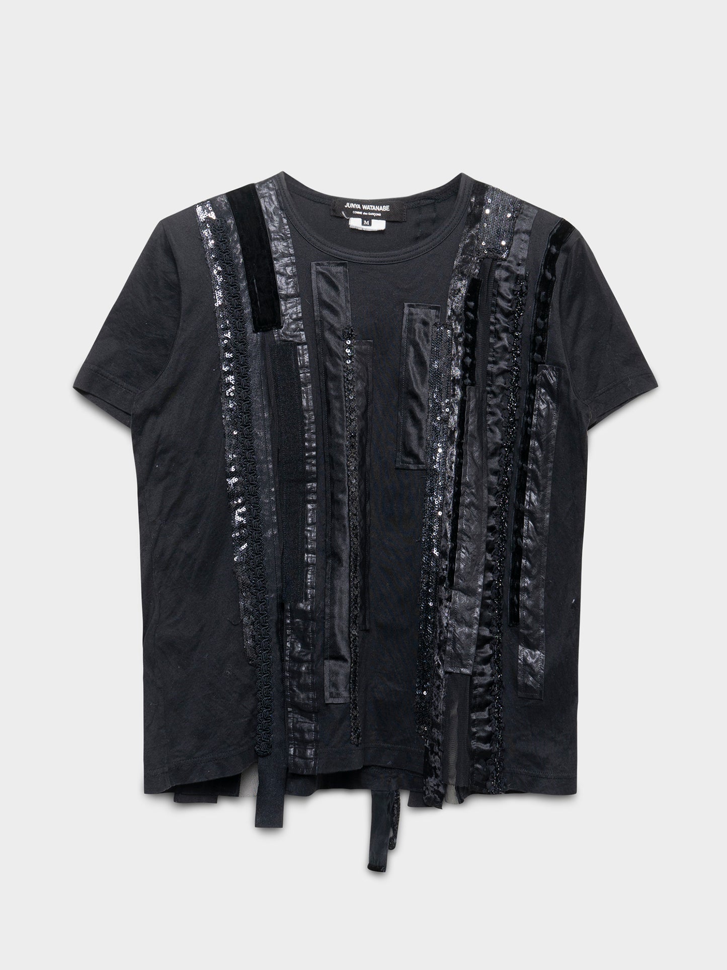 Velour Patchwork T-Shirt
