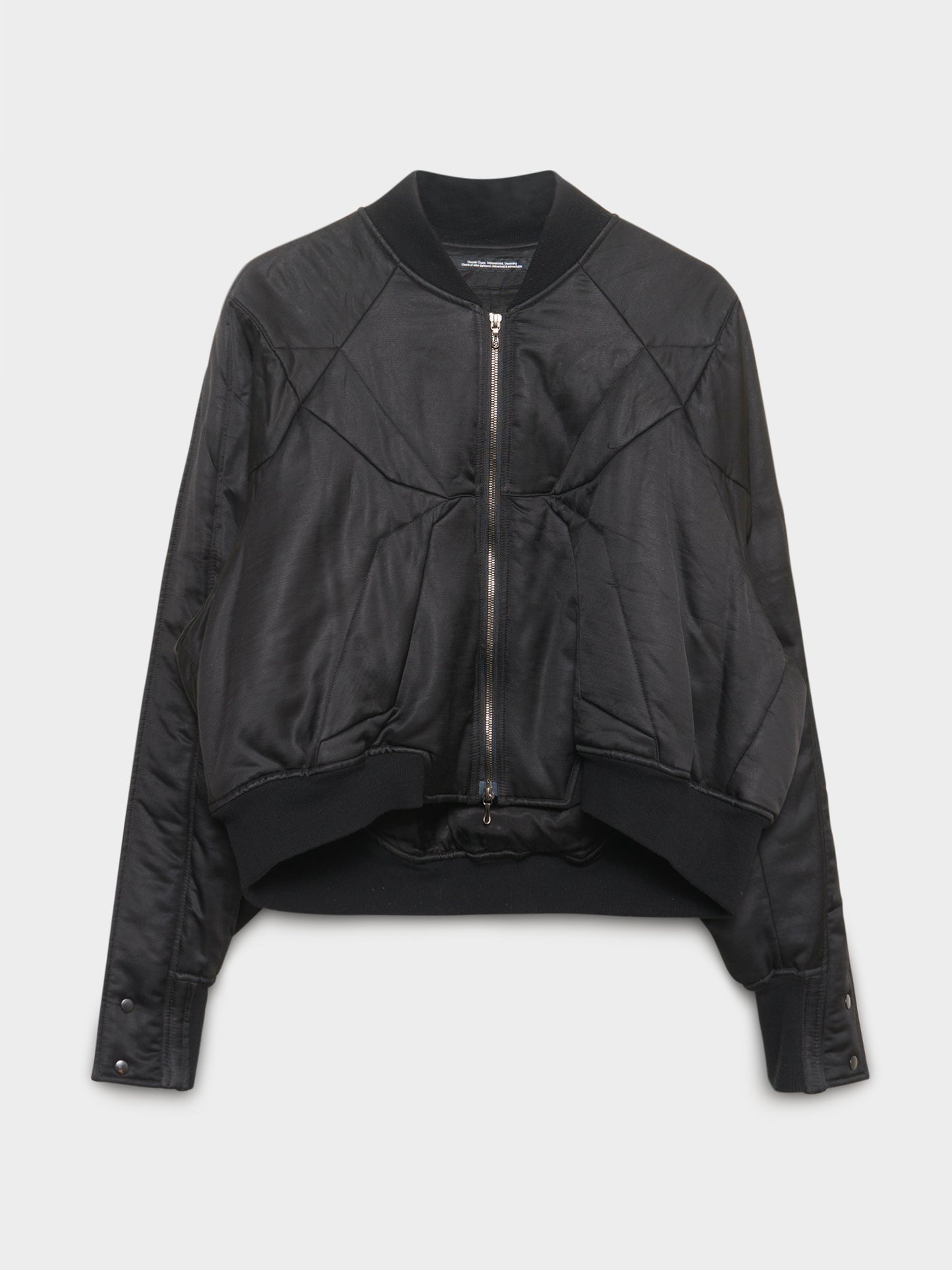 Cropped Panelled Bomber