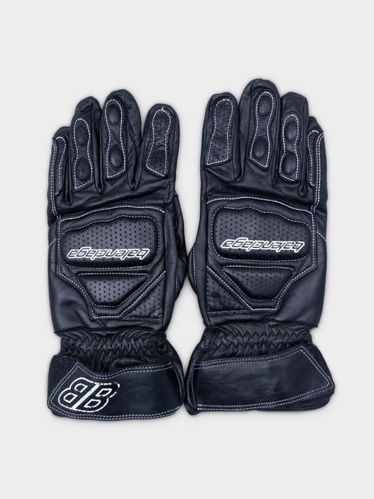 Leather Moto Gloves