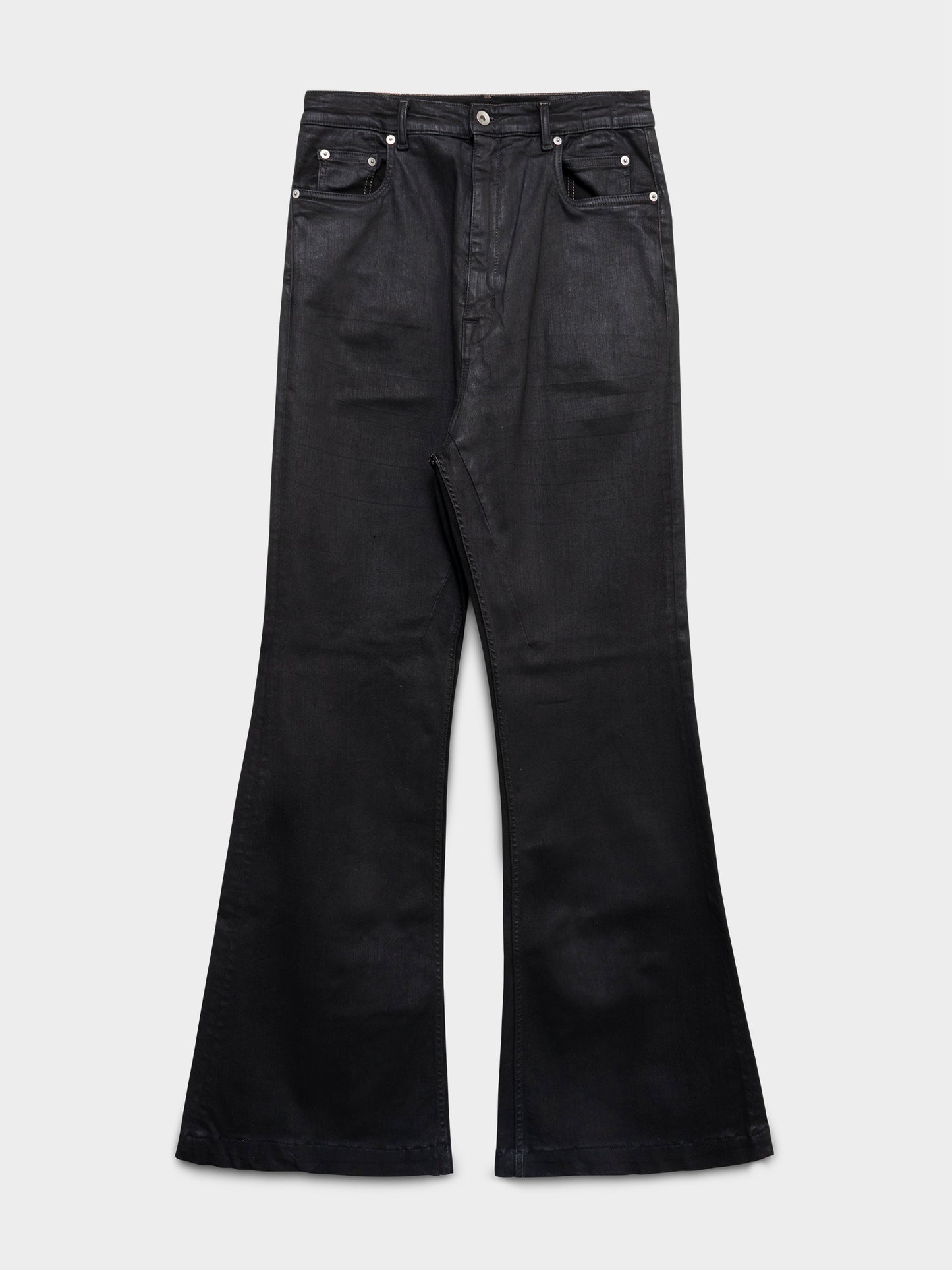 Bolan Waxed Flared Bootcut Jeans