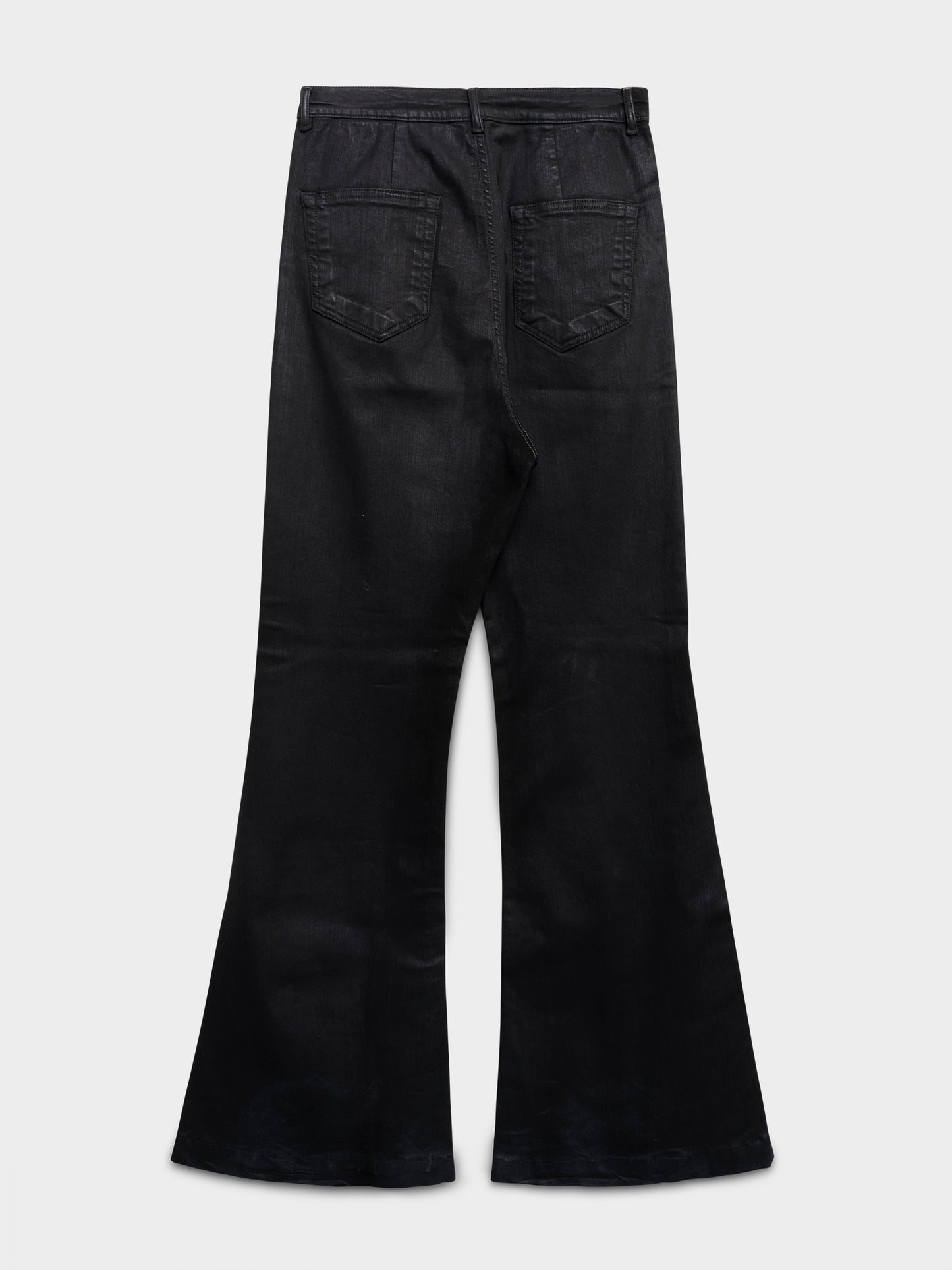 Bolan Waxed Flared Bootcut Jeans