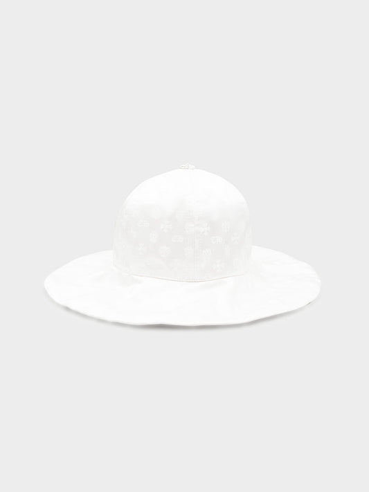 Silk Monogram Bucket Hat