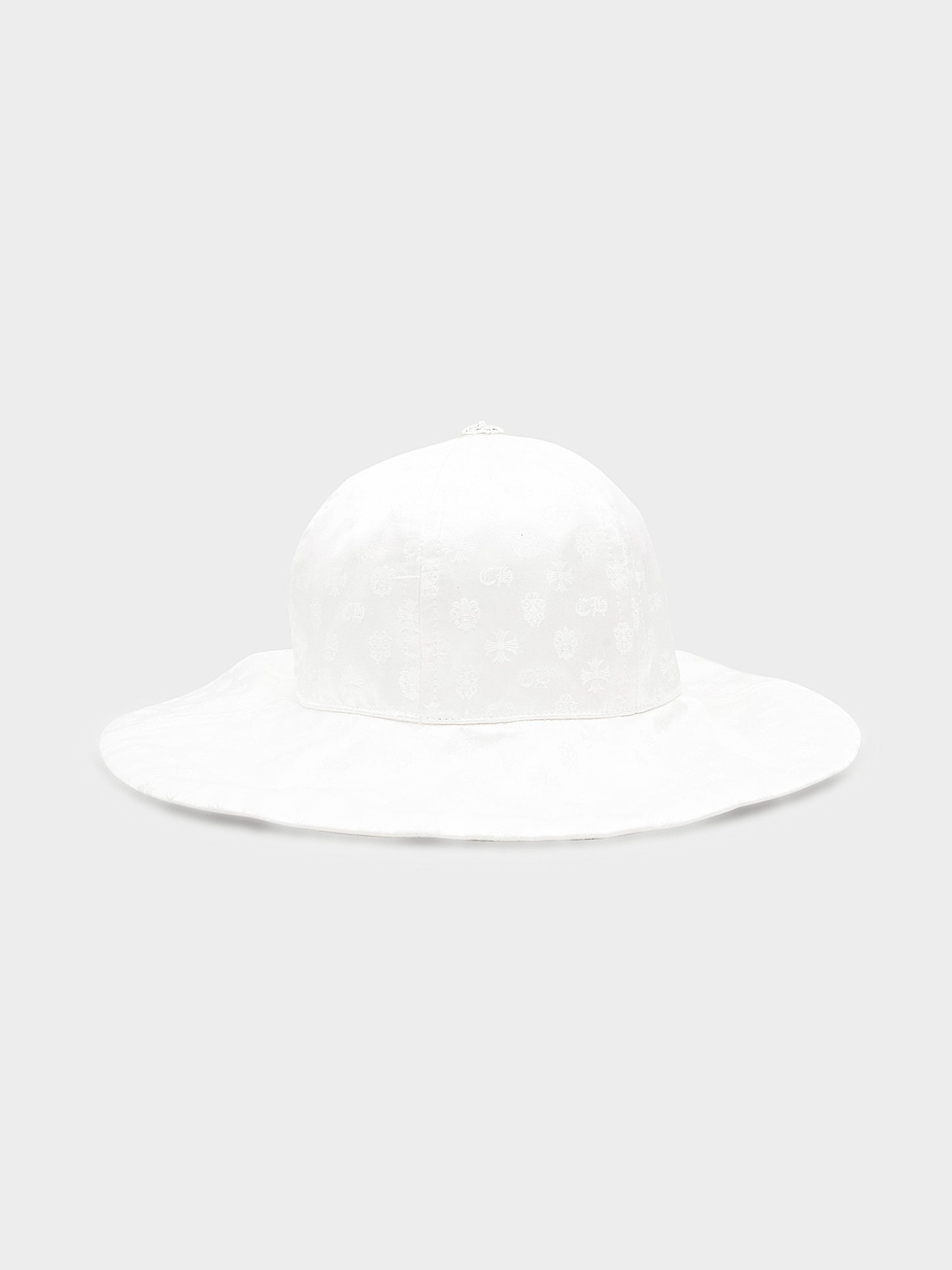 Silk Monogram Bucket Hat