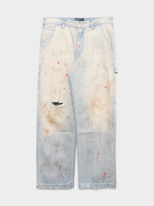 Blood Splatter Carpenter Pants
