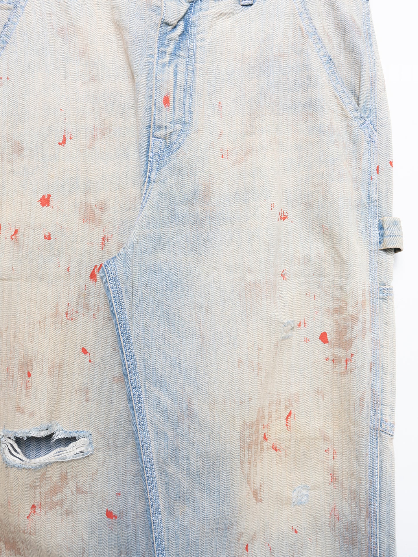 Blood Splatter Carpenter Pants