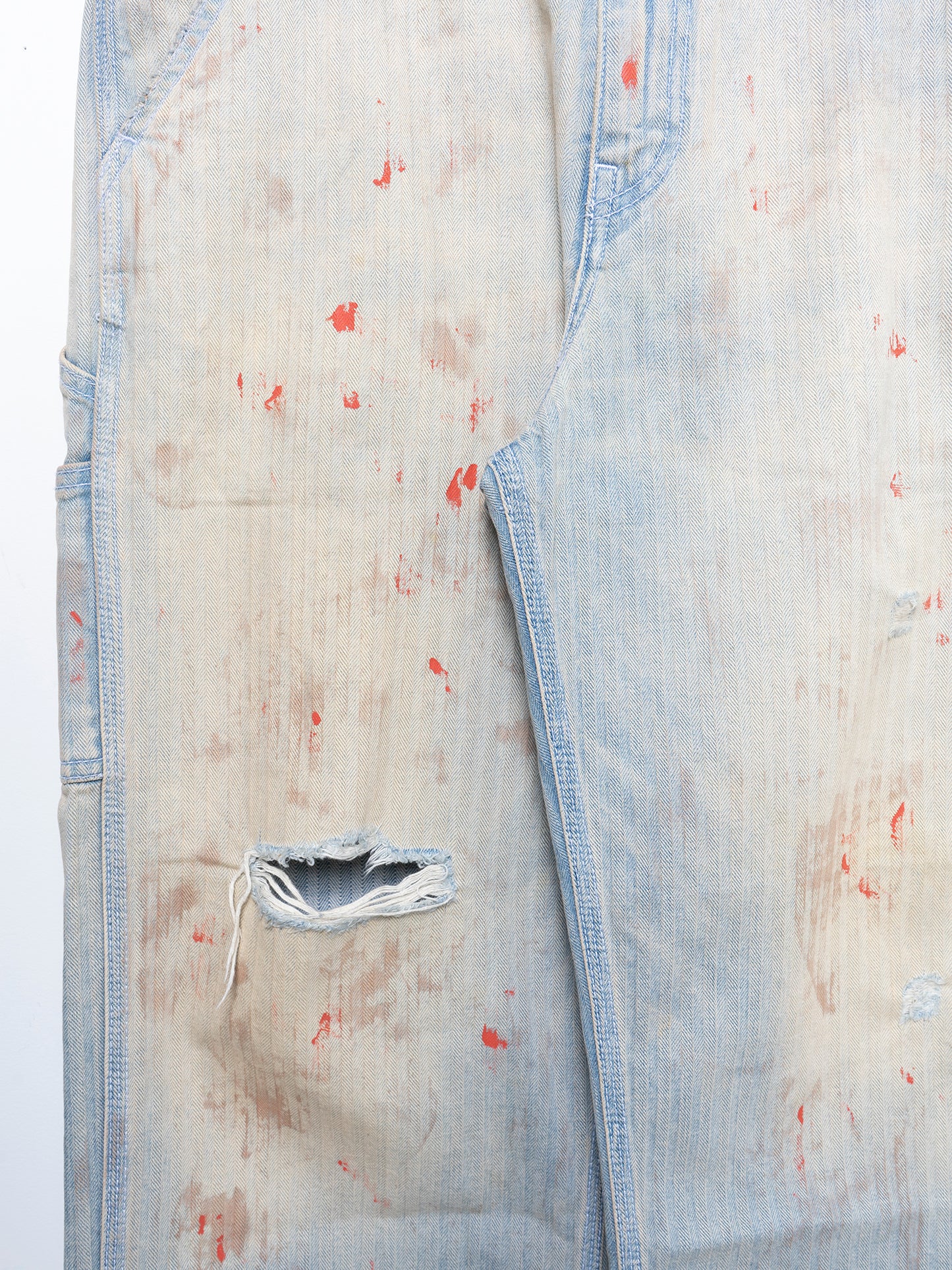 Blood Splatter Carpenter Pants
