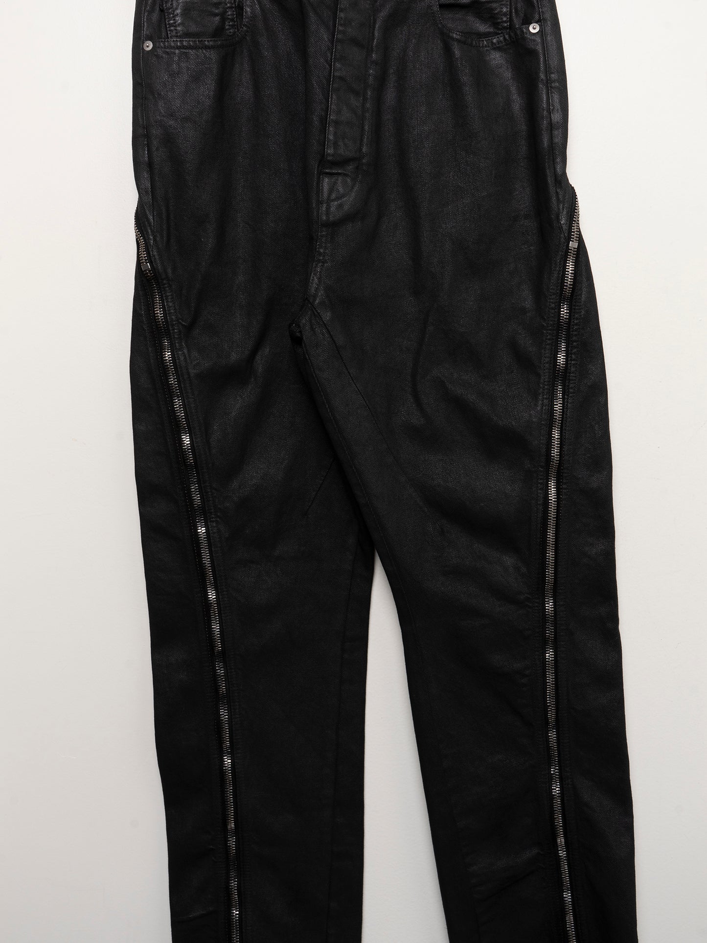 'Lido' Waxed Bolan Banana Jeans