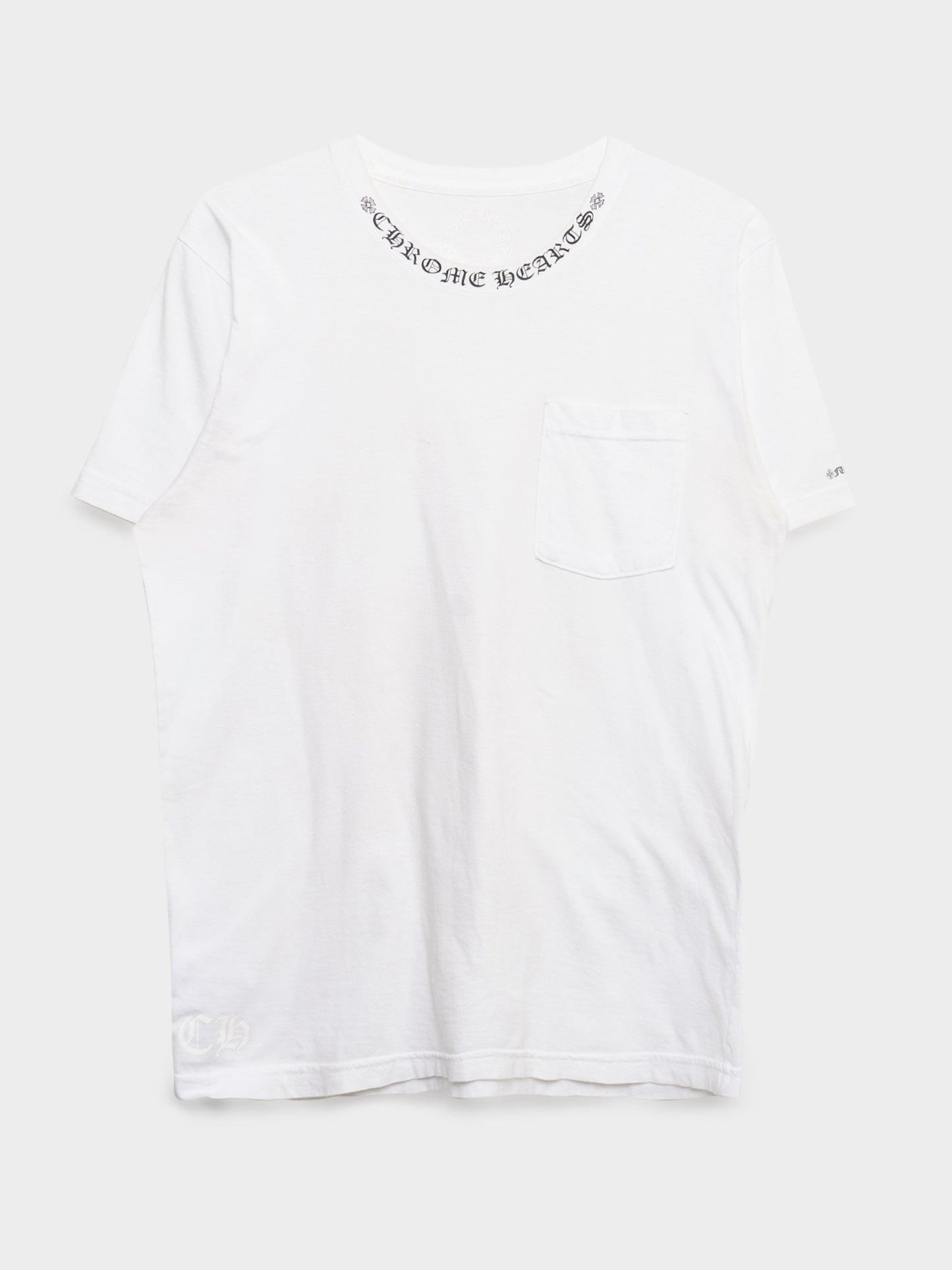 Neck Collar Print T-Shirt